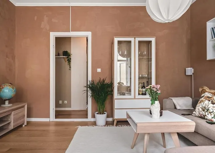 아파트 Lovely Townhouse Close To The Centre 베르겐